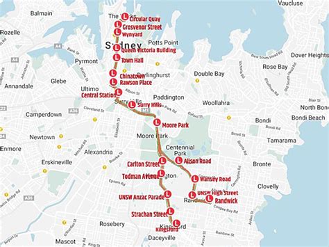 Sydney Light Rail Opening Everything You Need To Know Daily Telegraph