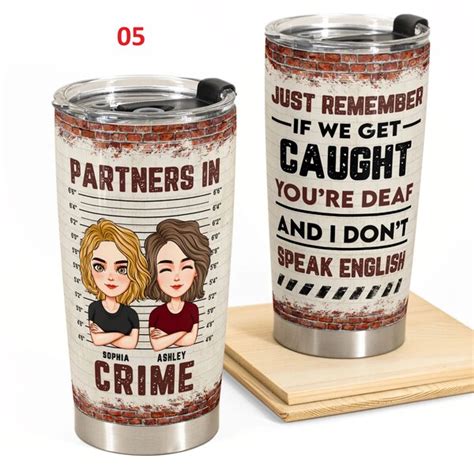 Sublimation Partners In Crime Etsy