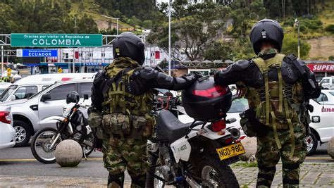 Ecuador Y Colombia Avanzan Con El Plan Conjunto Contra El Narcotráfico Y Crimen En La Frontera Rt