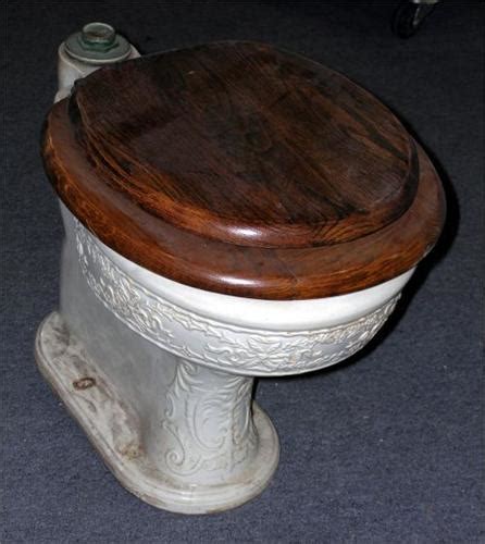 Very Ornate And Embossed Victorian Toilet