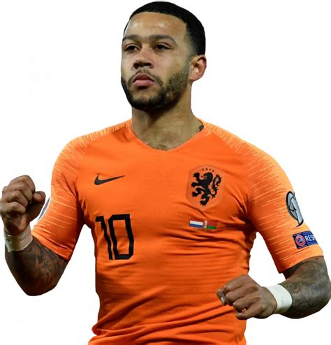 Latest on lyon forward memphis depay including news, stats, videos, highlights and more on espn. Memphis Depay football render - 52395 - FootyRenders