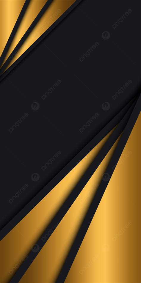 Gold And Black Striped Wallpaper