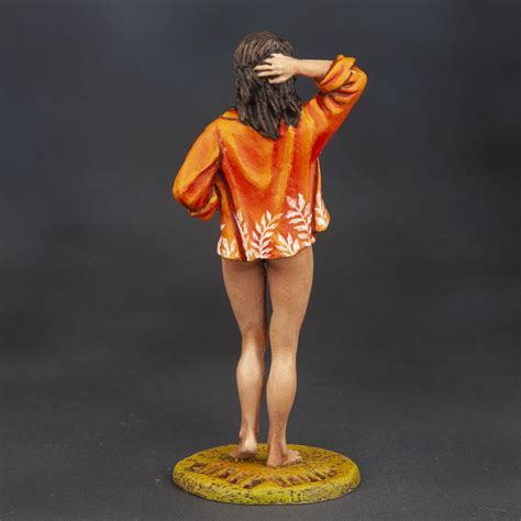 Ronin Miniatures Naked Woman Erotic Sculpture Hand Painted