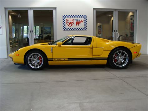 2005 Ford Gt For Sale Yellow W Black Stripes American Supercars