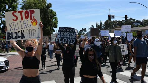 Protesters Rally In La Mesa Block I 8 Amid Week Of Unrest Fox 5 San Diego