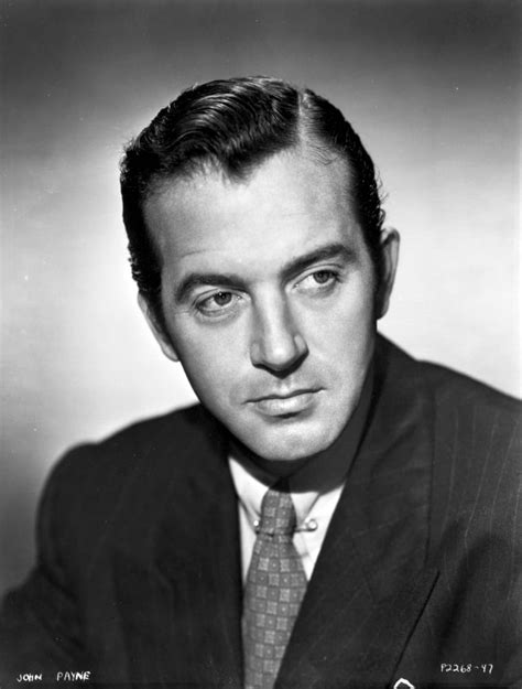 John Payne Wearing A Suit In A Classic Portrait Photo Print