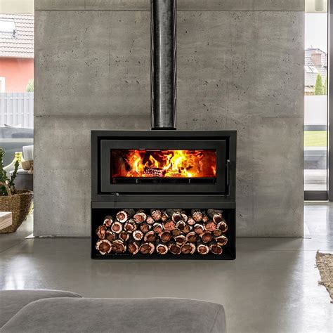 Jayline offers many freestanding wood fires for nz climate and lifestyle needs: Kemlan Celestial 900 Freestanding Wood Fireplace - Firehaus
