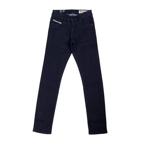 Slim Fit Plain Mens Dark Blue Raw Wash Denim Jeans At Rs 2599piece In