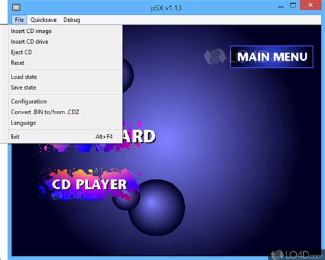 Psx emulator is a free tool that allows you to play playstation games on your pc: pSX Emulator - Download