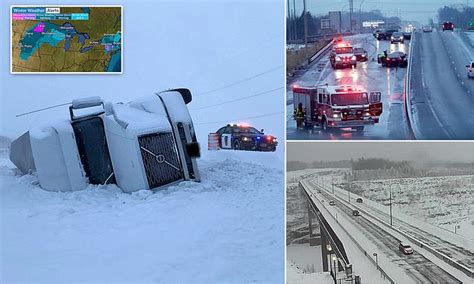 Millions Brace For Winter Storm Gage As Midwest And New England Could