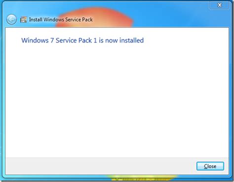 Bytes Matters Installing Windows 7 Service Pack 1
