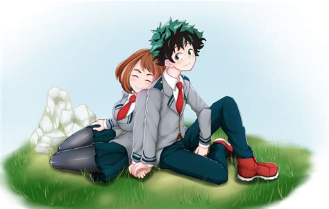 Deku X Uraraka By E Kenzie On Deviantart