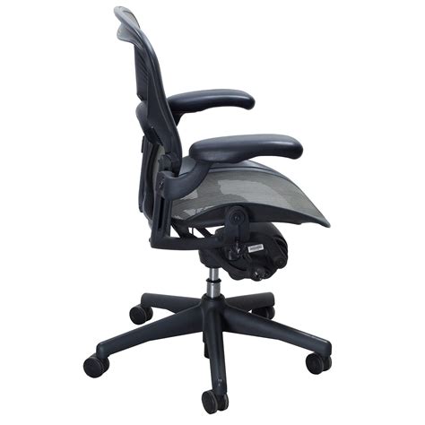 Whether you bought your aeron chair new, used or refurbished, it is always important to know how to tell the size so that you always buy the size that fits also, this method will hep you determine whether you are buying a real, authentic herman miller aeron. Herman Miller Aeron Used Full Function Size A Task Chair ...