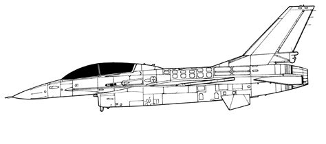 F 16 Fighting Falcon Blueprint Download Free Blueprint For 3d Modeling