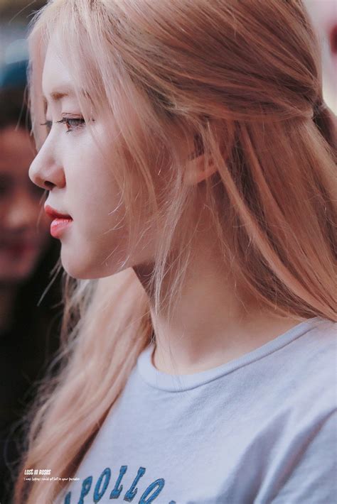Lostinr♥ses On Twitter Rosé Side Profile You Look Stunning Pretty People