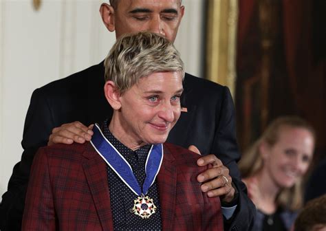 My tweets are real, and they're spectacular. President Barack Obama Presents Ellen DeGeneres With Medal ...