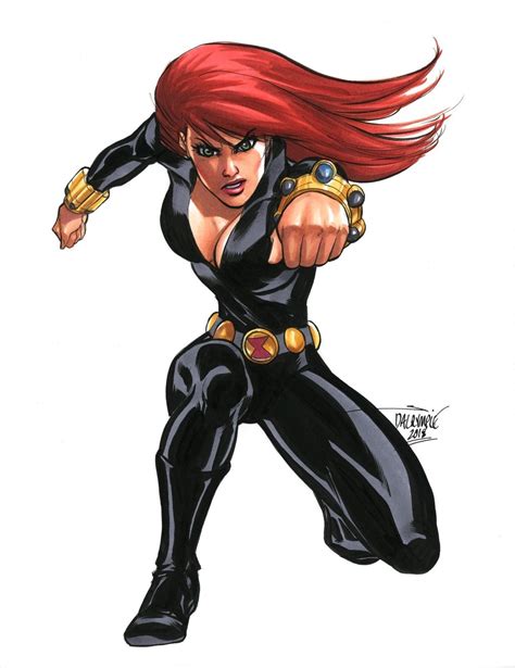Black Widow Marvel Cartoon Black Widow And Wolverine Comic Art Black