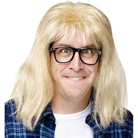 Saturday Night Live Wayne S World Garth Algar Wig Glasses Costume Set Oriental Trading
