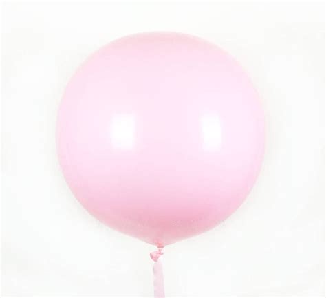 Giant Pink Balloon Round 36 Inch Qualatex Latex Balloon In Etsy