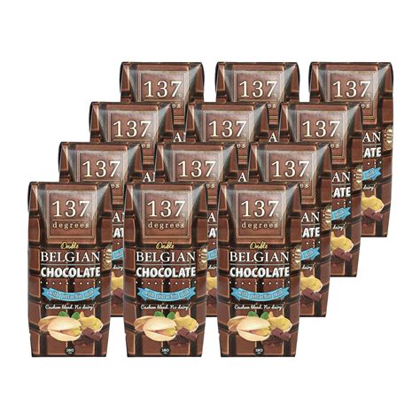 − + 137 degrees belgium chocolate pistachio milk 1l. 137 Degrees Almond Nut Milk Unsweetened 12 Pack Bundle ...
