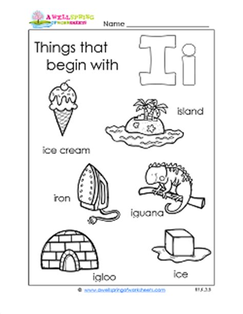 Pictures starting with letter i. Things that Begin with I | A Wellspring