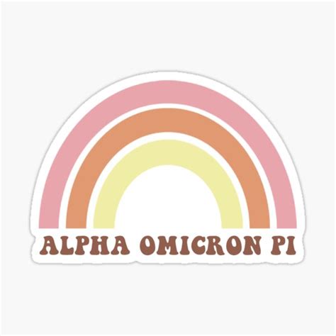 Alpha Omicron Pi Ts And Merchandise Redbubble