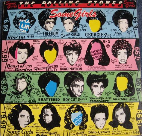 The Rolling Stones Some Girls Lp 1978 Original Rare Vinyl