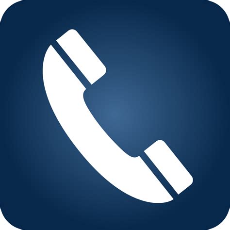 Telephone Icon Blue Gradient Png Transparent Background Free Download