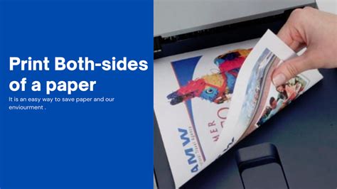 How To Print Both Side Of A Paper Double Sided Printing