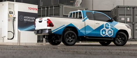 Toyota Reveals Hydrogen Fuel Cell Electric Hilux Prototype