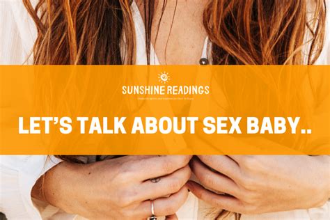 Lets Talk About Sex Baby Sunshine Readings