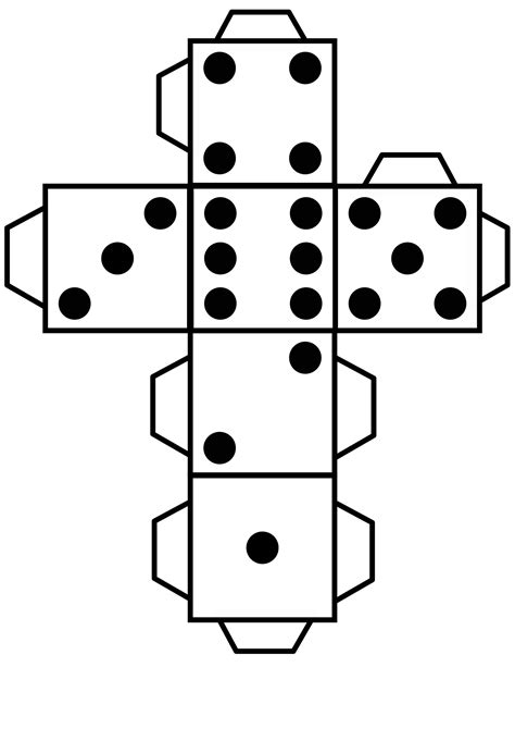 Printable Dice Clipart Best