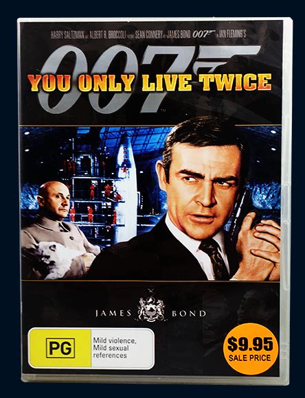 007 James Bond You Only Live Twice Dvd Vgc Fast Free Post Ebay