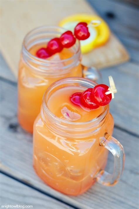Start with a light rum, or a golden rum. Coconut Rum Punch | A Night Owl Blog