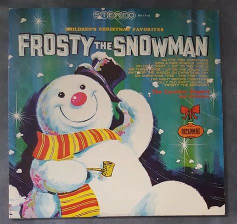 Frosty The Snowman Childrens Christmas Favorites Stereo Vintage Lp