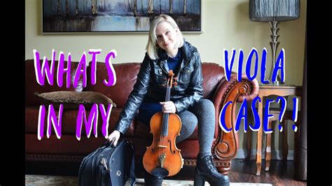 Whats In My Viola Case Youtube