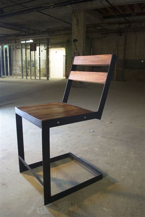 Slim Steel Chair Set Etsy