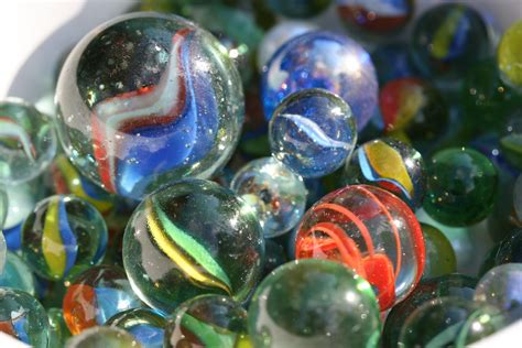 Marbles Glass Circle Bokeh Toy Ball Marble Sphere 2