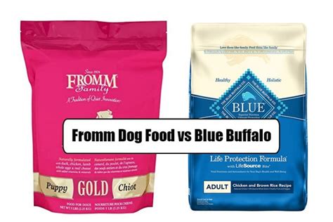 Now that we've given you a broad overview of both foods, it's time to see how they stack up against each other in several key categories: Fromm Dog Food Vs Blue Buffalo - Easyboxshot.com