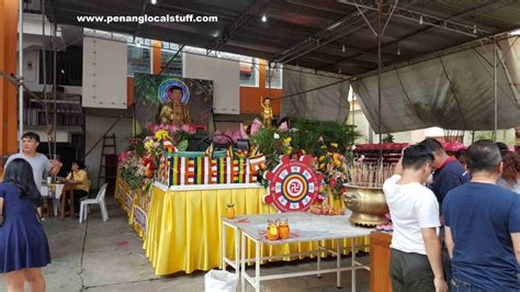 Firework displays are held at night and homes are decked up. Wesak Day 2018 Celebration At The Malaysian Buddhist ...
