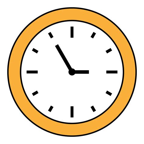 Icono De Línea De Tiempo De Reloj 13468392 Png