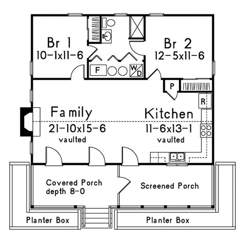 Country Cottage House Plan Country Cottage Floor Plan