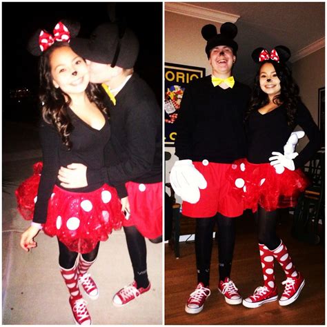 Minnie And Mickey Mouse Costumes Couple Halloween Costumes Couple