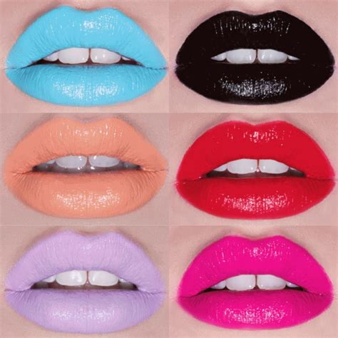Cool Colored Lips Lip Colors Lipstick Carrie Makeup Colorful