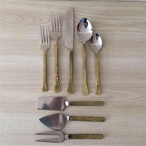 Forged Brass Cutlery Hire The Pretty Prop Shop Wedding And Event Hire