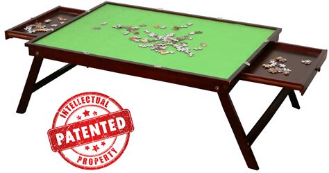 Check spelling or type a new query. Jigsaw Puzzle Folding Table Storage with 2 Drawer plate ...