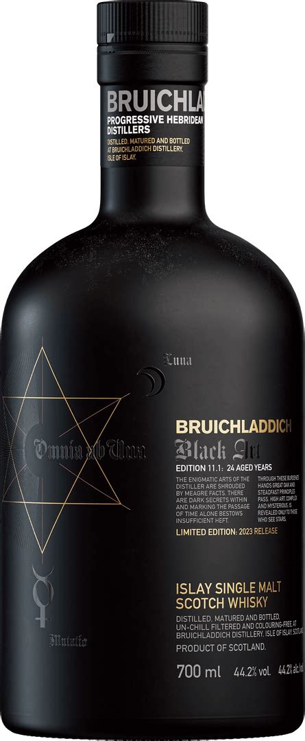 Bruichladdich Black Art 11 Unpeated Islay Single Malt Scotch Whisky Bruichladdich Distillery