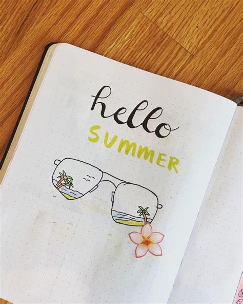 30 Refreshing And Fun Summer Bullet Journal Ideas