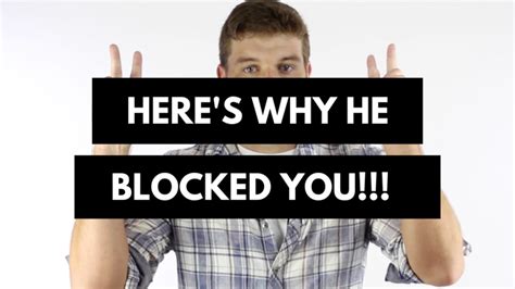 you blocked me quote