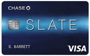 New cardholders can transfer with an introductory fee of $0 during the first 60 days of. Chase Slate Credit Card Review - Bank Deal Guy